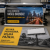 Štampa bilborda sa uočljivom reklamnom porukom