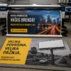 Štampa bilborda sa uočljivom reklamnom porukom