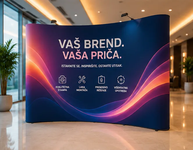 Press wall i čvrsti backdrop wall za konferencije