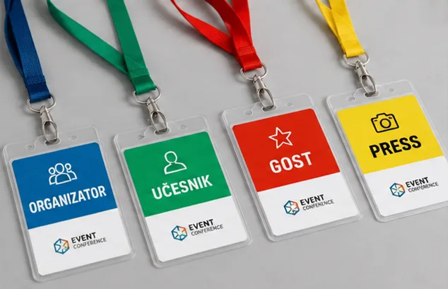 Izrada akreditacija sa imenom, funkcijom i QR kodom