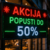 LED displej reklame za lokale i prodavnice