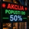 LED displej reklame za lokale i prodavnice