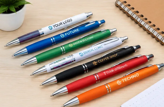 Štampa na olovkama sa logotipom firme u Elite Print-u