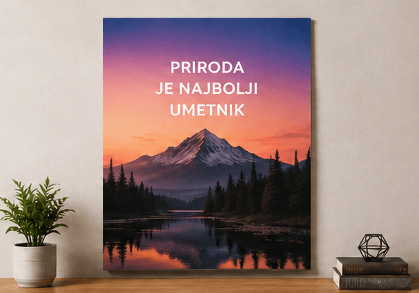 Foto posteri za zid, poklon i dekoraciju prostora