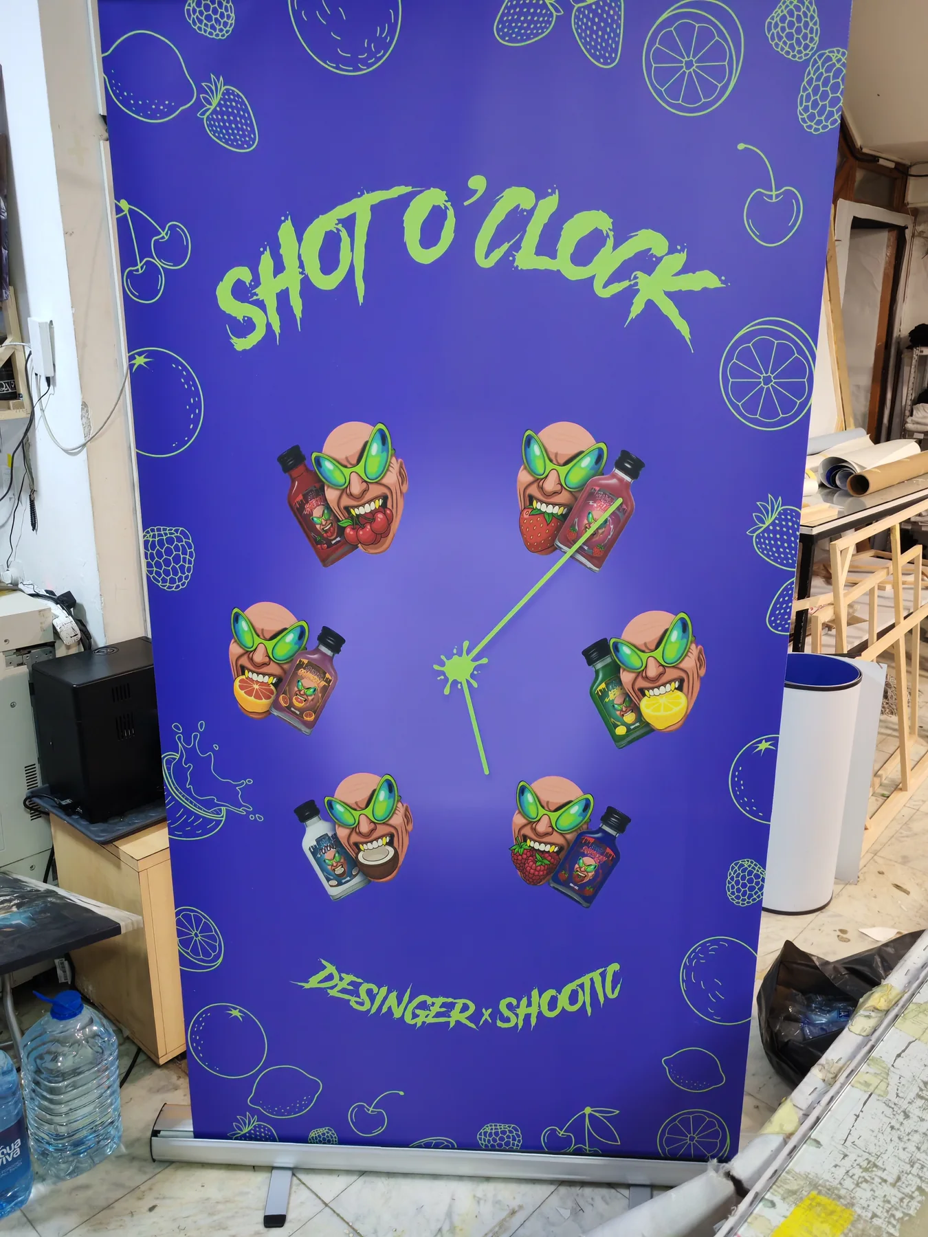 Rollup baner za Shoto'clock - Rollup baneri Elite Print
